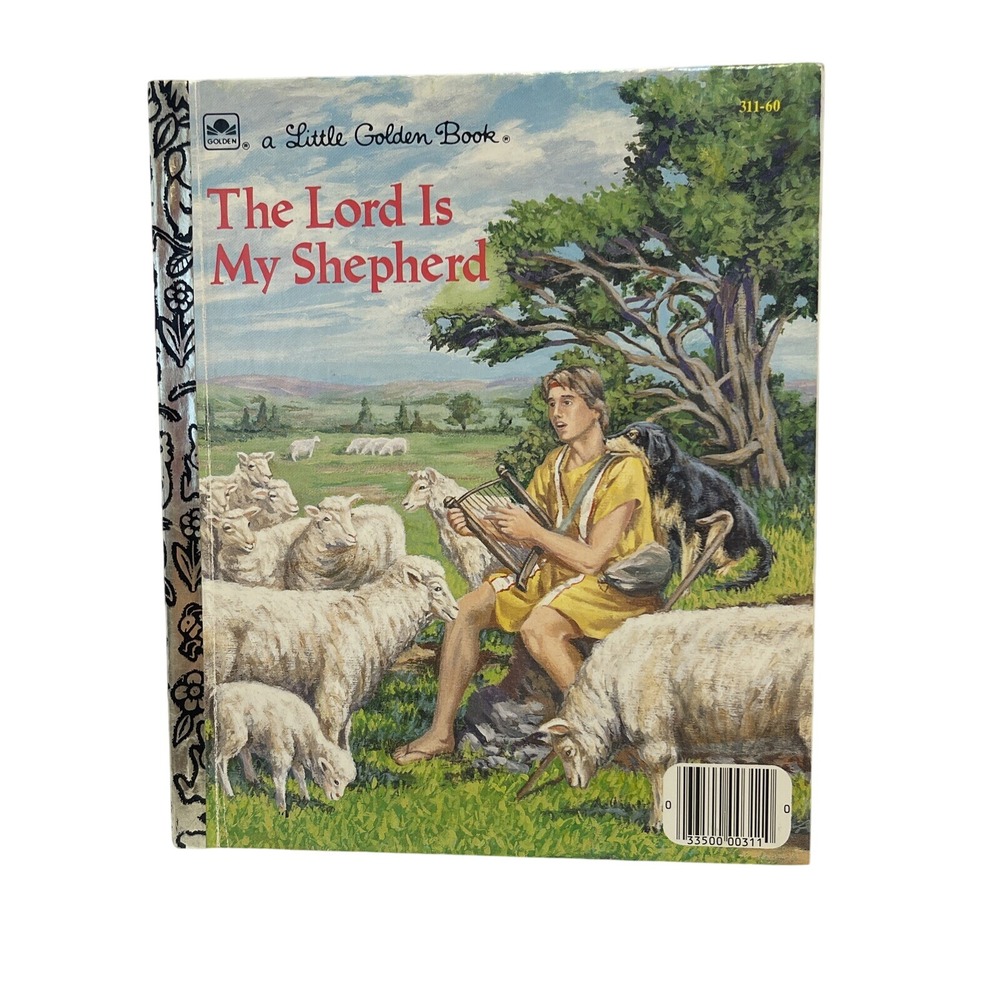 Little Golden Book The Lord Is My Shepherd Twenty-third Psalm 1986 311-60